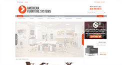 Desktop Screenshot of americanfurnituresys.com